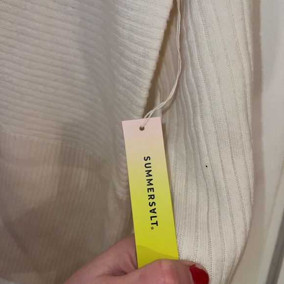 Summersalt NWT CASHMERE Sweater - Picture 2 of 3